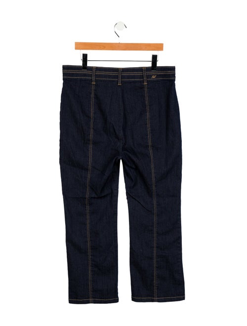 Cinq à Sept High-Rise Wide Leg Jeans