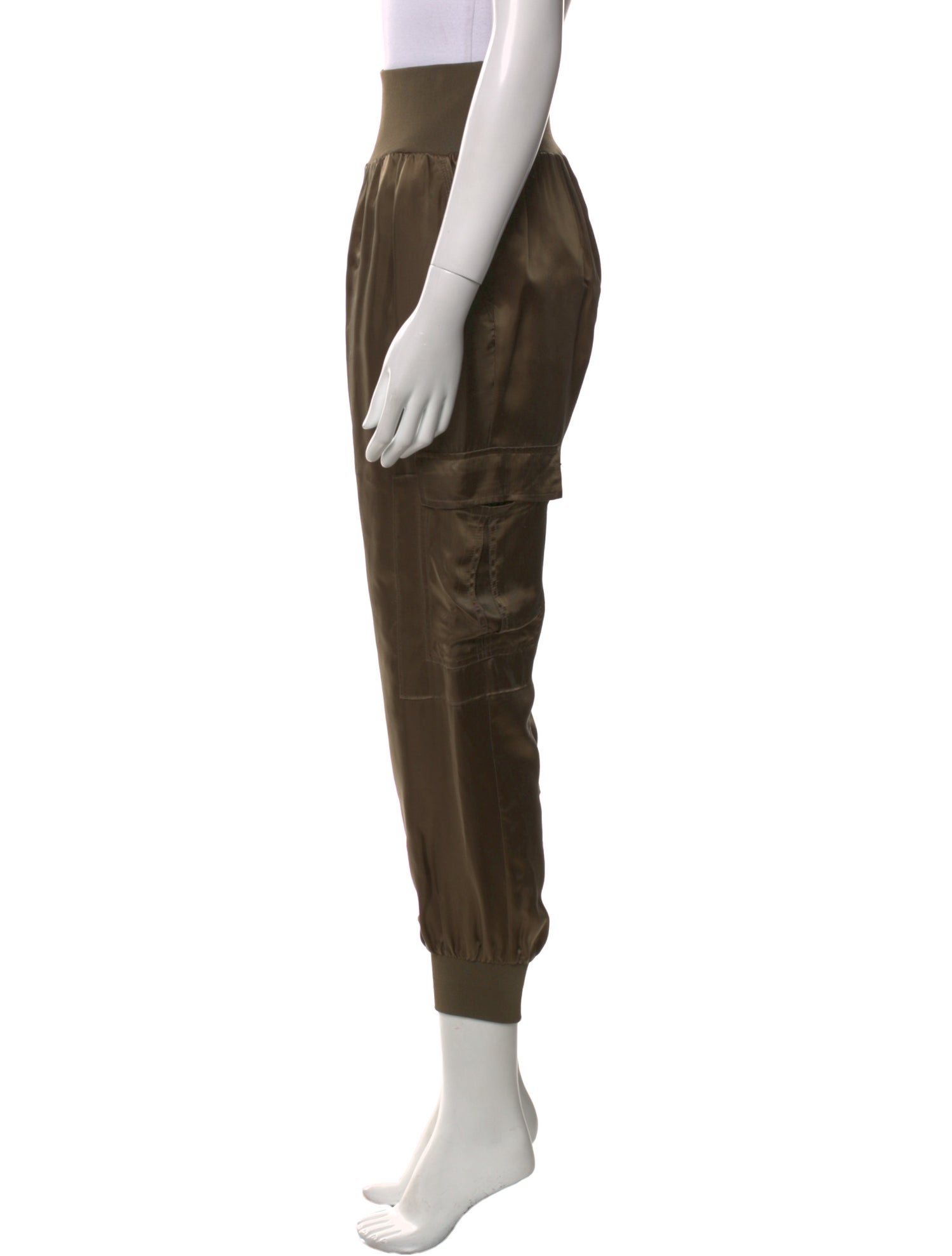 Cinq à Sept Satin Skinny Leg Pants