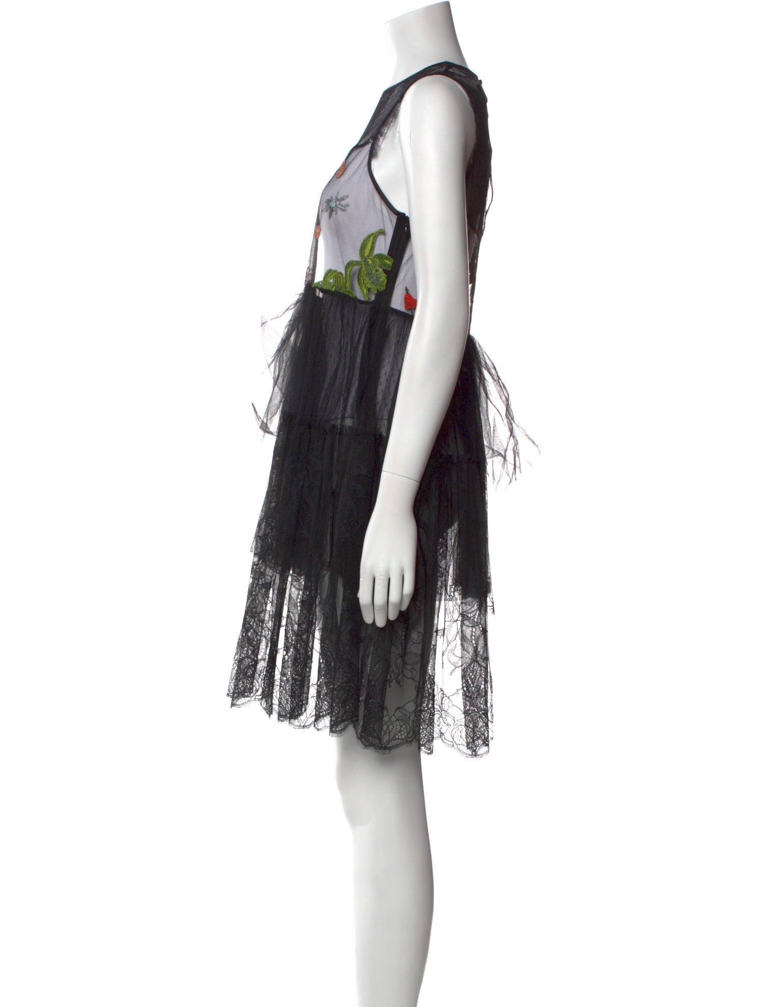 Cinq à Sept Mesh Mini Dress