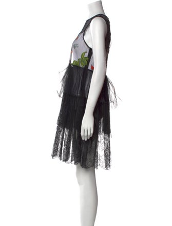 Cinq à Sept Mesh Mini Dress