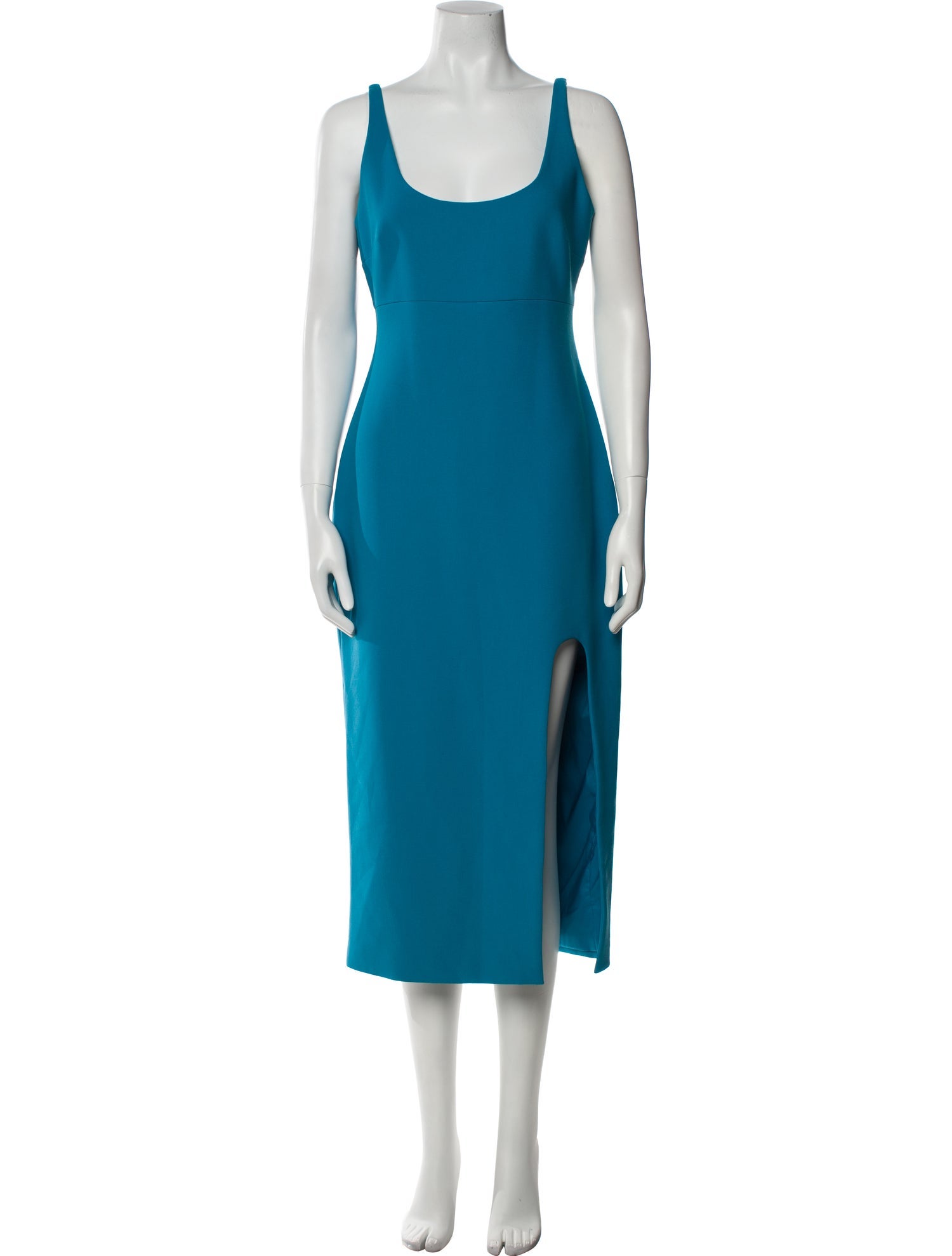 Cinq à Sept Scoop Neck Midi Length Dress