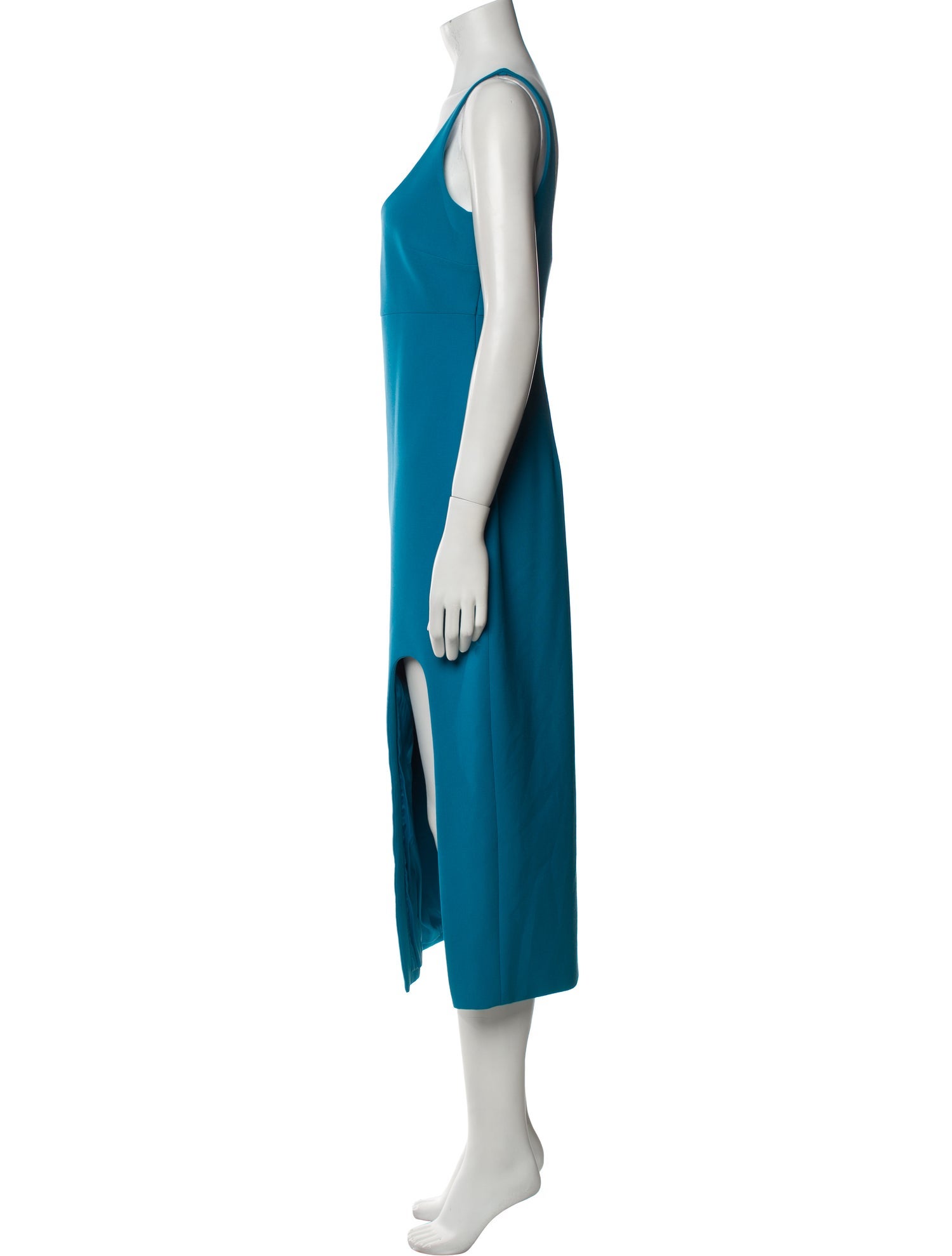Cinq à Sept Scoop Neck Midi Length Dress