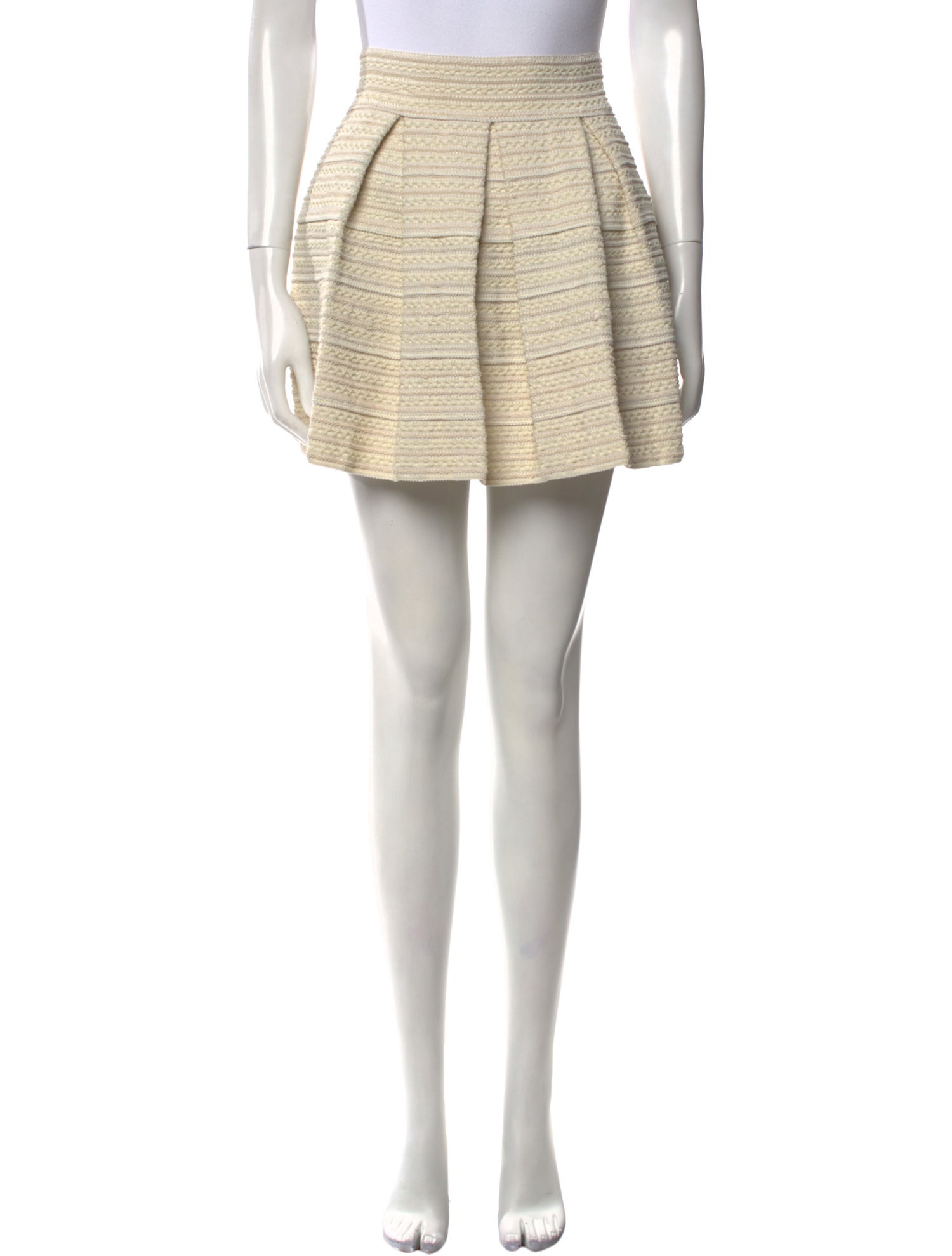 Cinq à Sept Striped Mini Skirt w/ Tags