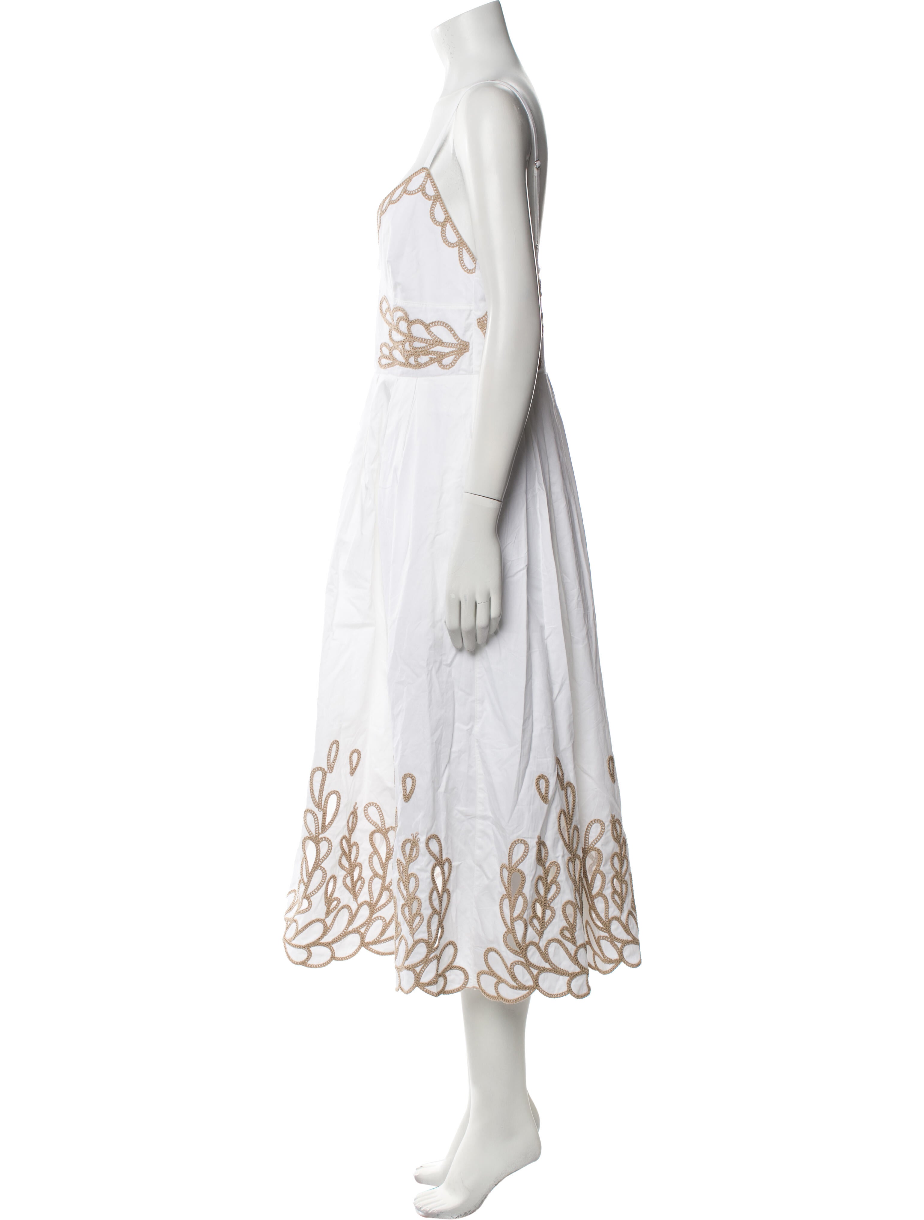 Cinq à Sept Printed Midi Length Dress