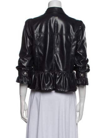 Cinq à Sept Three-Quarter Sleeve Button-Up Top