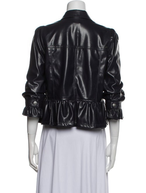 Cinq à Sept Three-Quarter Sleeve Button-Up Top