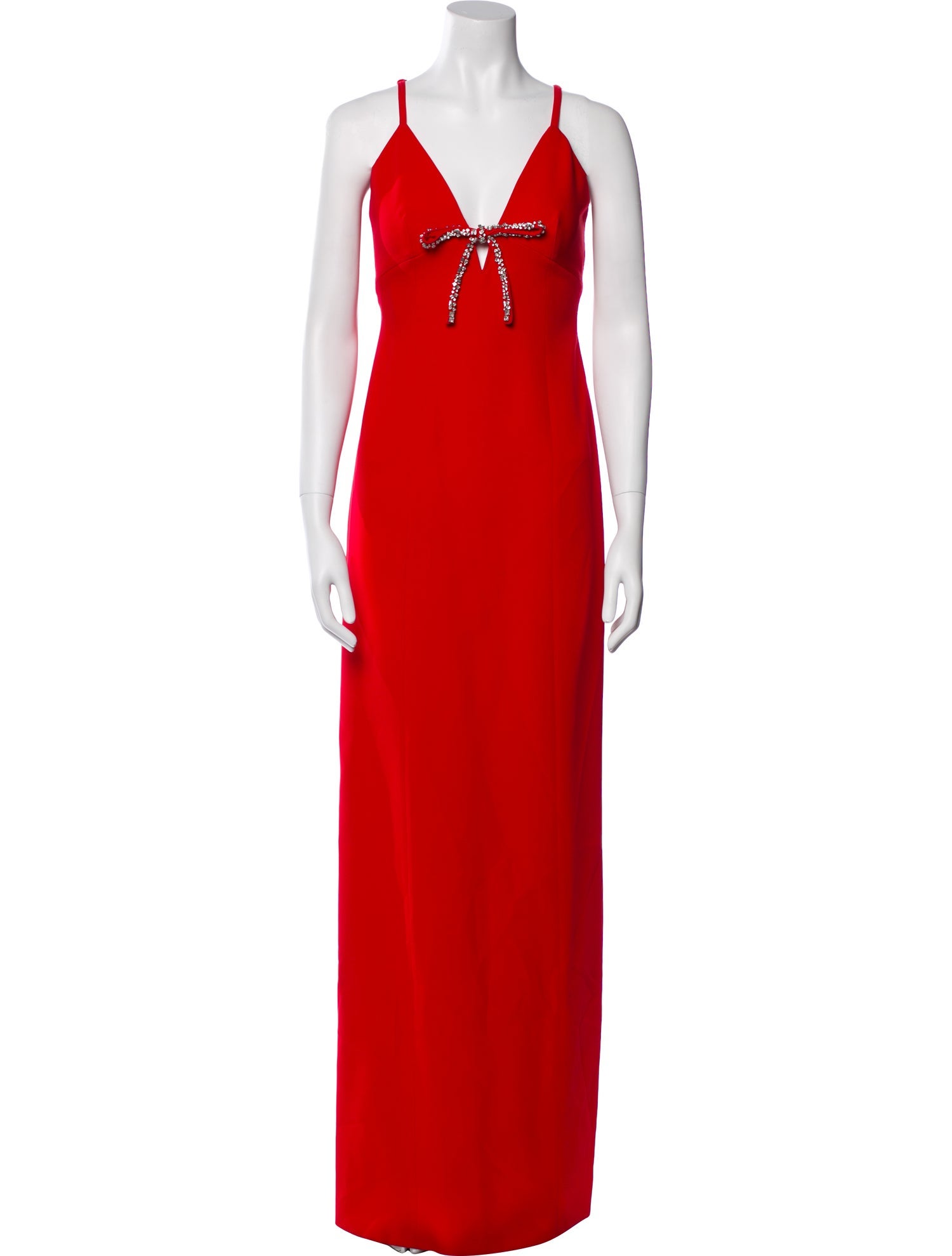 Cinq à Sept V-Neck Long Dress