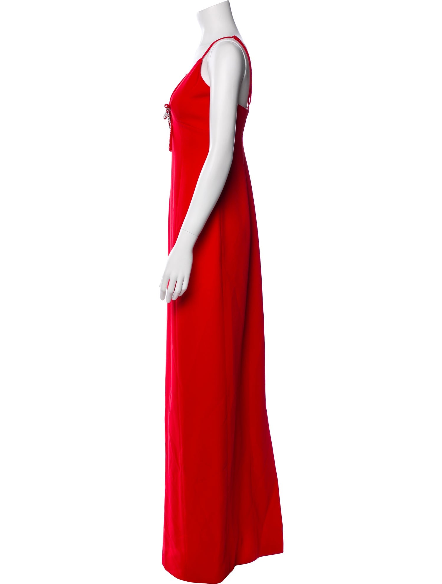 Cinq à Sept V-Neck Long Dress