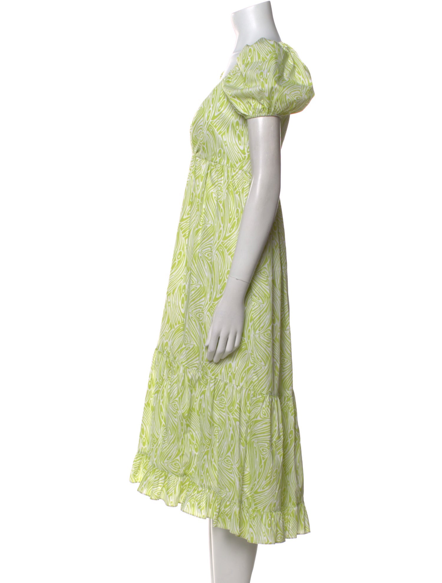 Cinq à Sept Printed Midi Length Dress