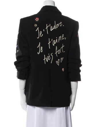 Cinq à Sept Printed Blazer