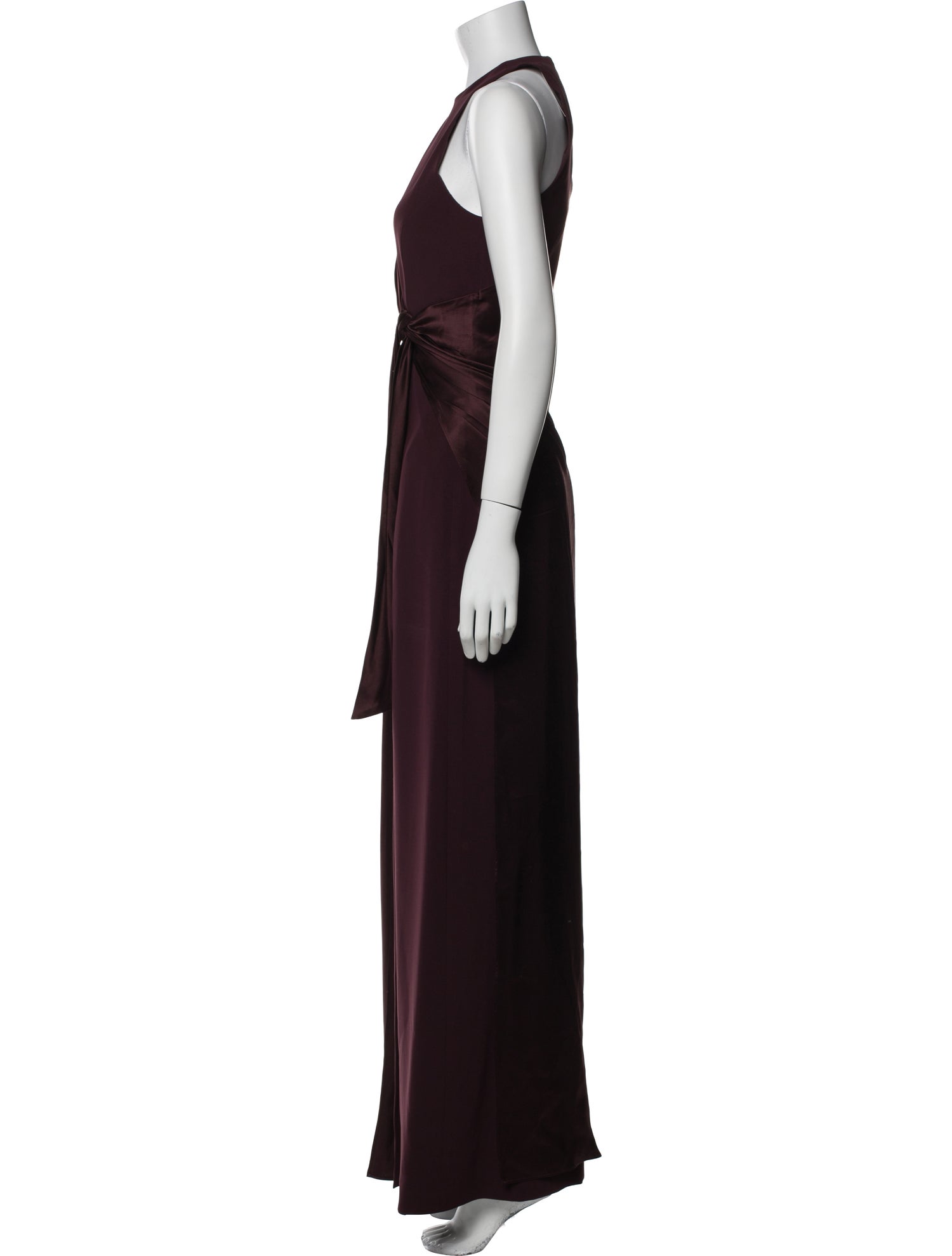 Cinq à Sept Crew Neck Long Dress