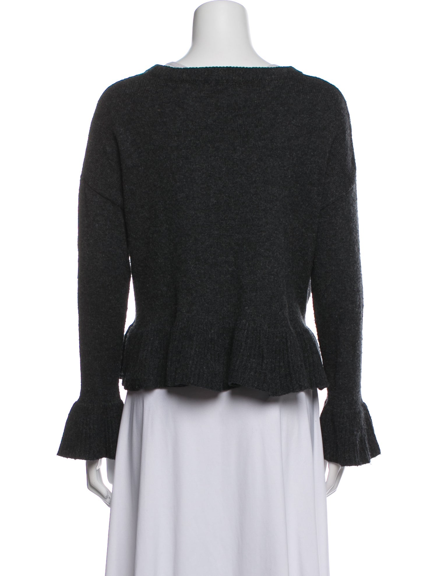 Cinq à Sept Nylon Bateau Neckline Sweater