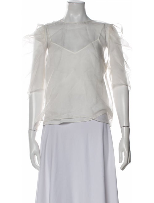 Cinq à Sept Silk Off-The-Shoulder Blouse