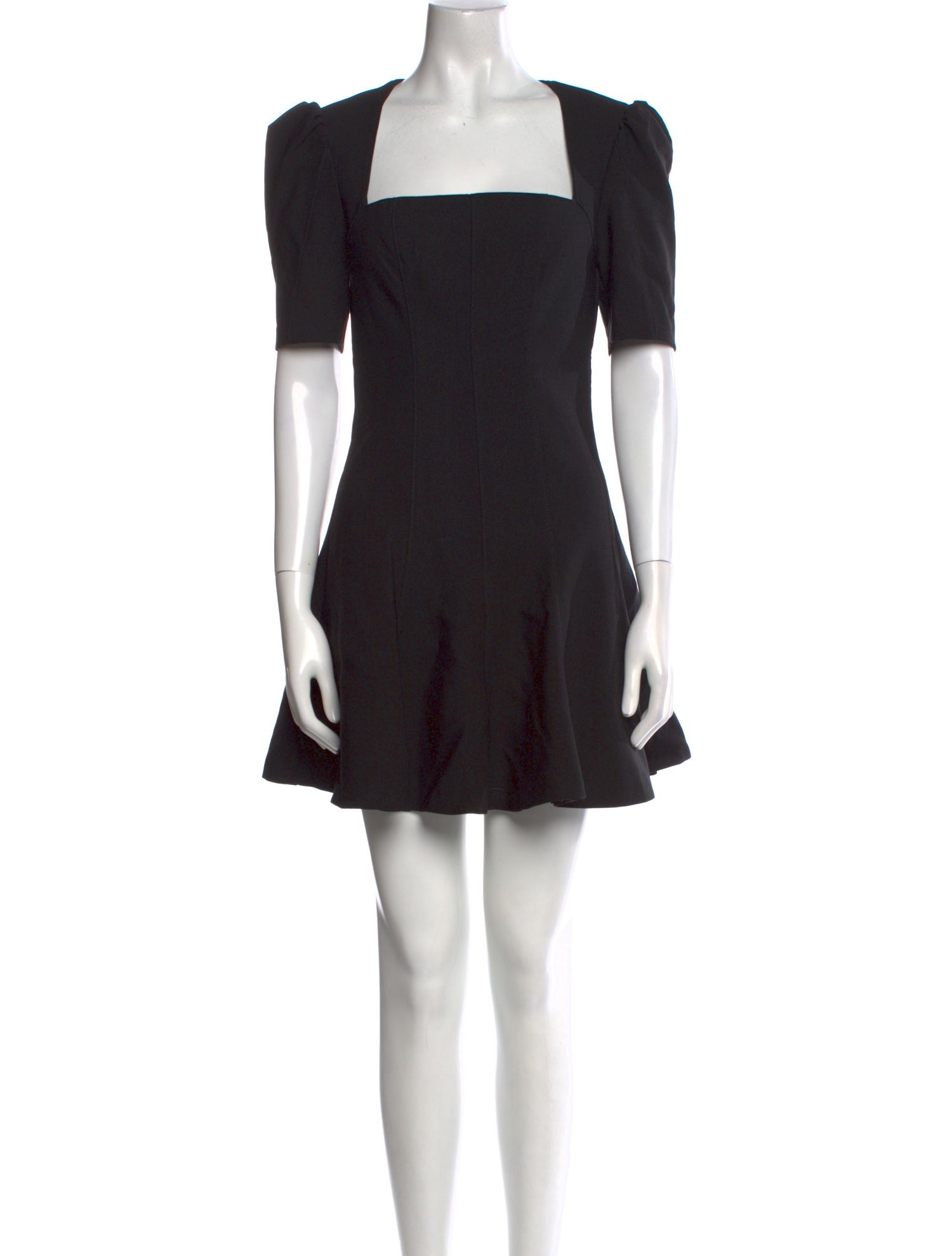 Cinq à Sept Square Neckline Mini Dress