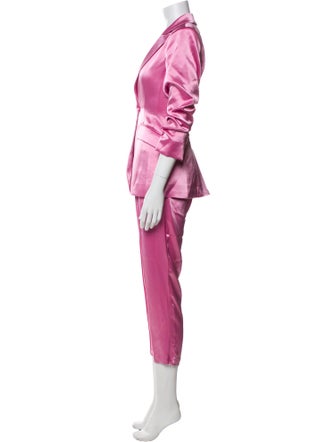 Cinq à Sept Ruffle Embellishment Pantsuit