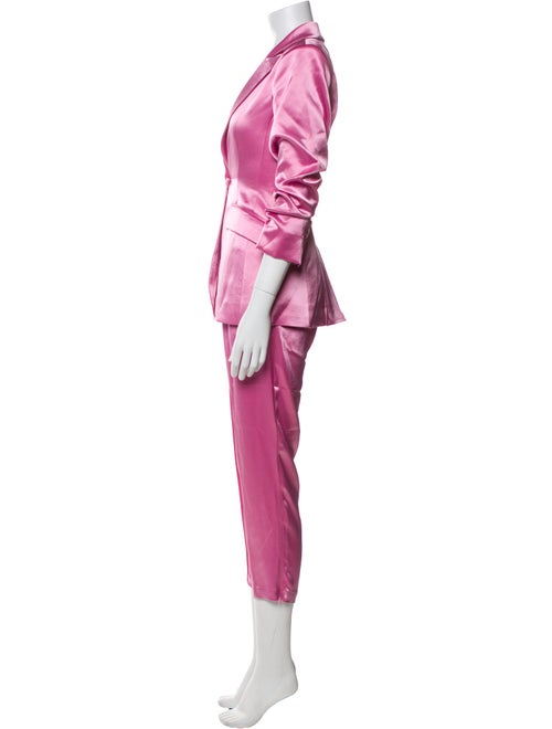 Cinq à Sept Ruffle Embellishment Pantsuit