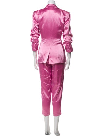 Cinq à Sept Ruffle Embellishment Pantsuit