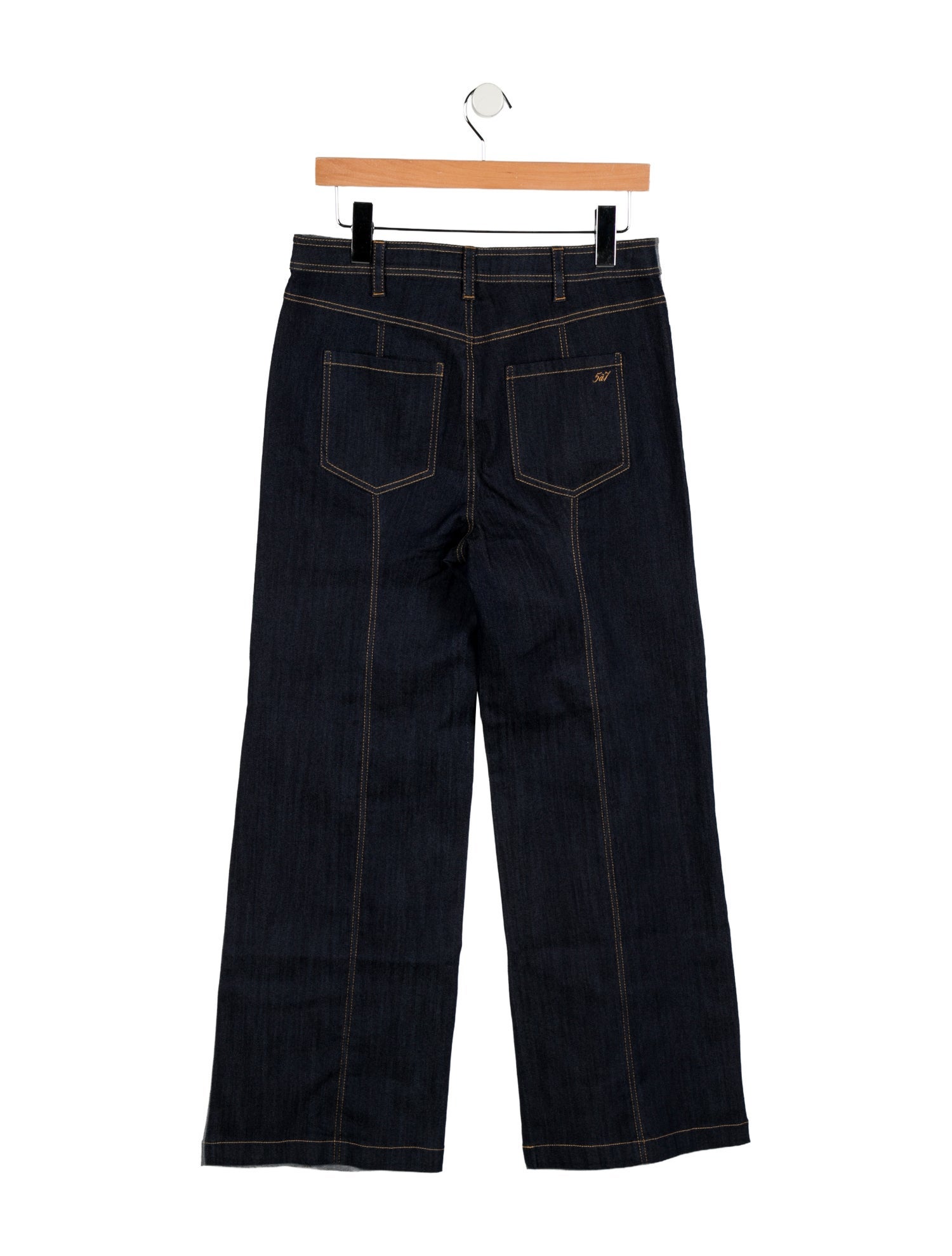 Cinq à Sept High-Rise Wide Leg Jeans