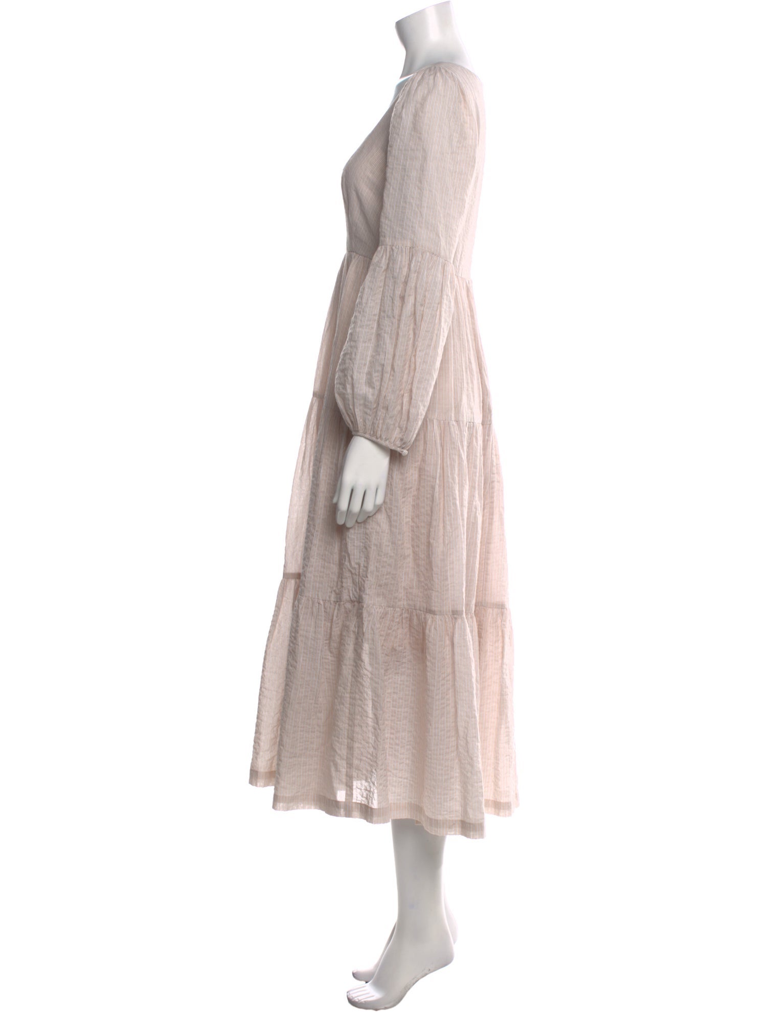 Cinq à Sept Scoop Neck Long Dress