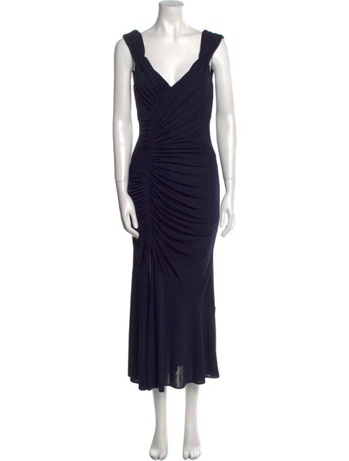 Cinq à Sept V-Neck Long Dress