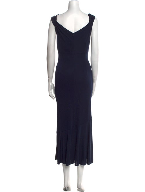 Cinq à Sept V-Neck Long Dress