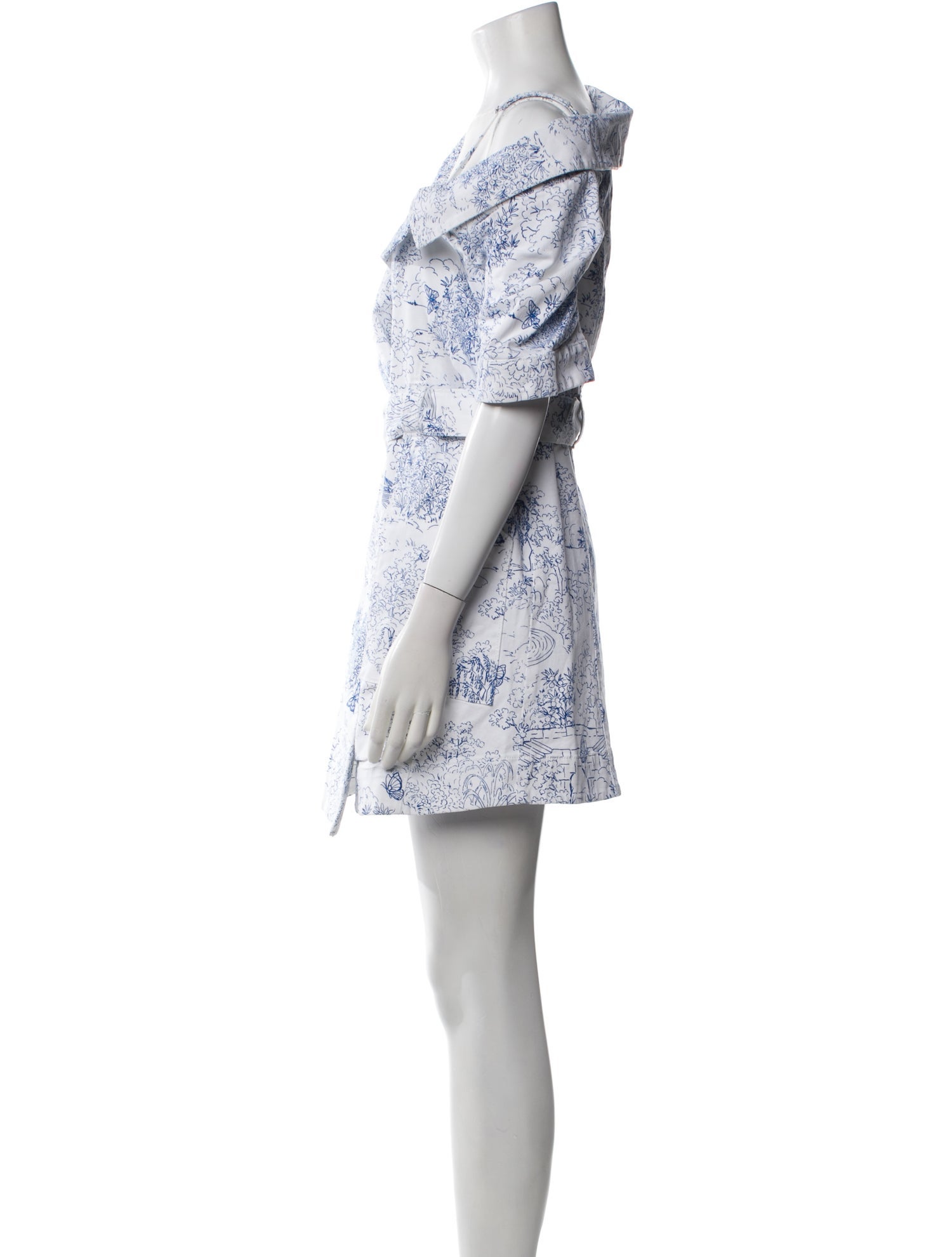 Cinq à Sept Printed Mini Dress w/ Tags