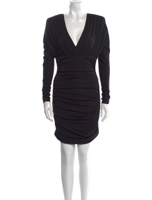 Cinq à Sept V-Neck Mini Dress