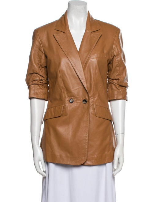 Cinq à Sept Leather Vest