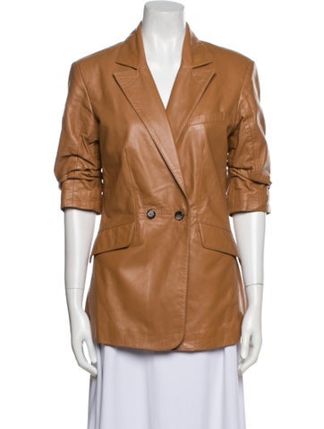 Cinq à Sept Jackets Leather Vest US 4 | S