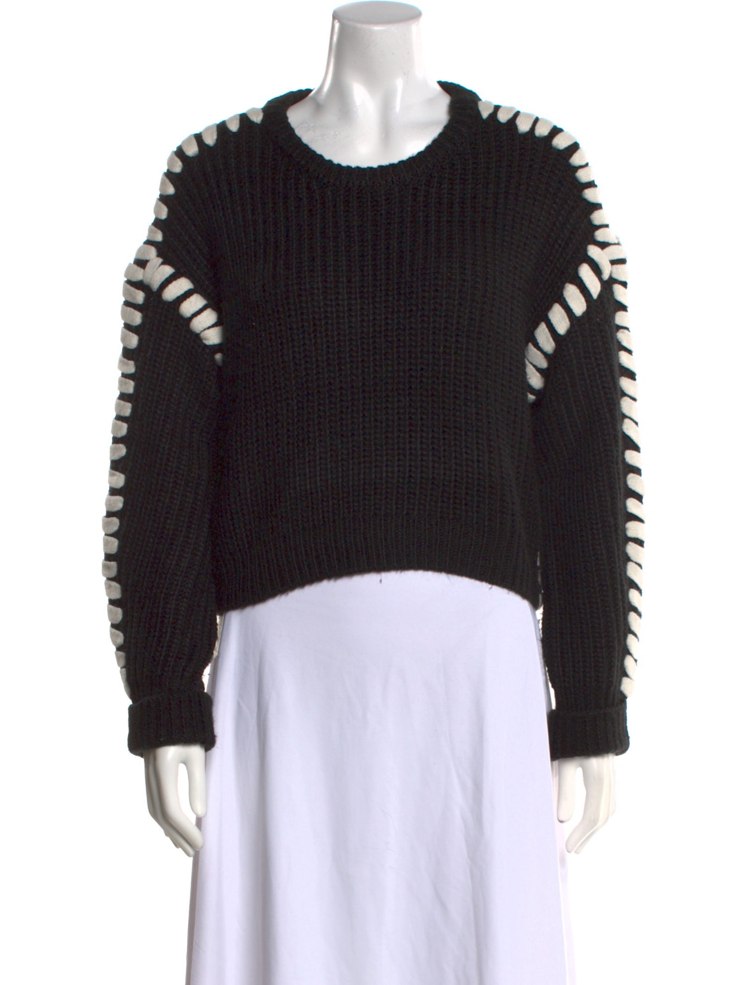 Cinq à Sept Scoop Neck Sweater