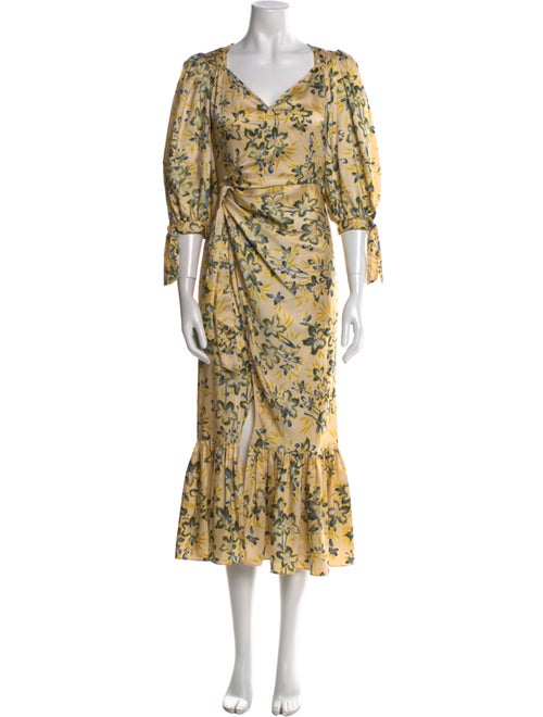 Cinq à Sept Printed Long Dress