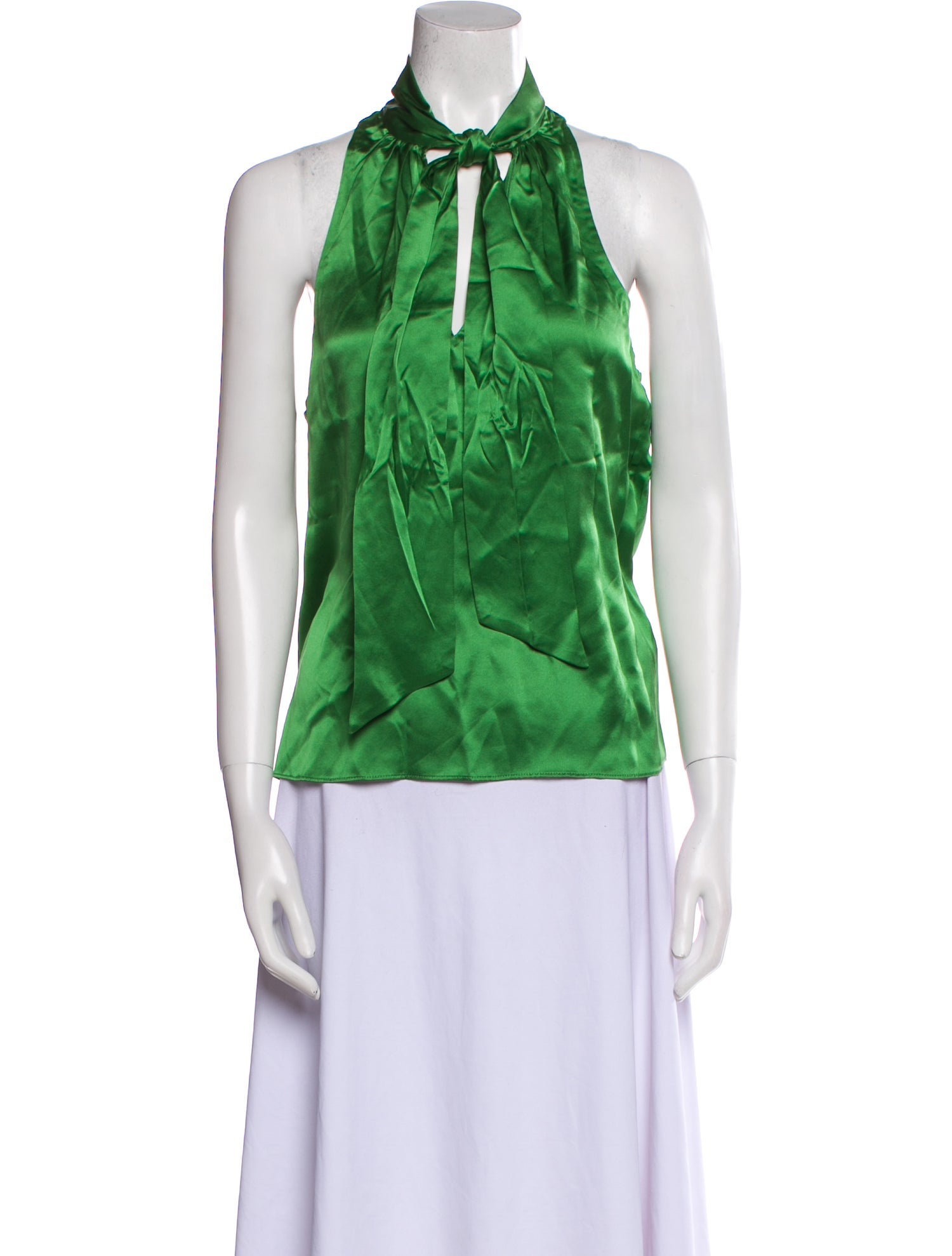 Cinq à Sept Silk Halterneck Blouse w/ Tags