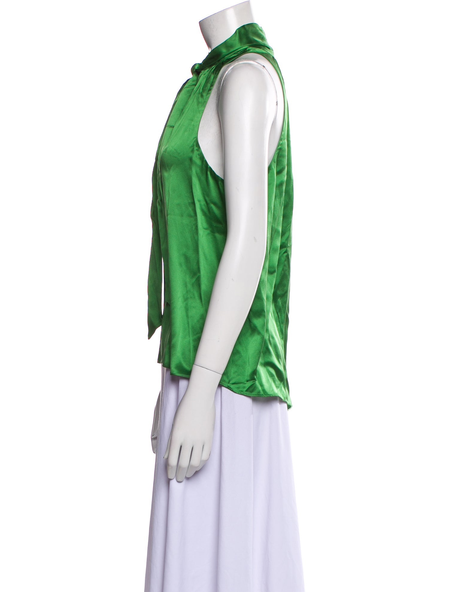 Cinq à Sept Silk Halterneck Blouse w/ Tags