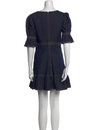 Cinq à Sept V-Neck Mini Dress