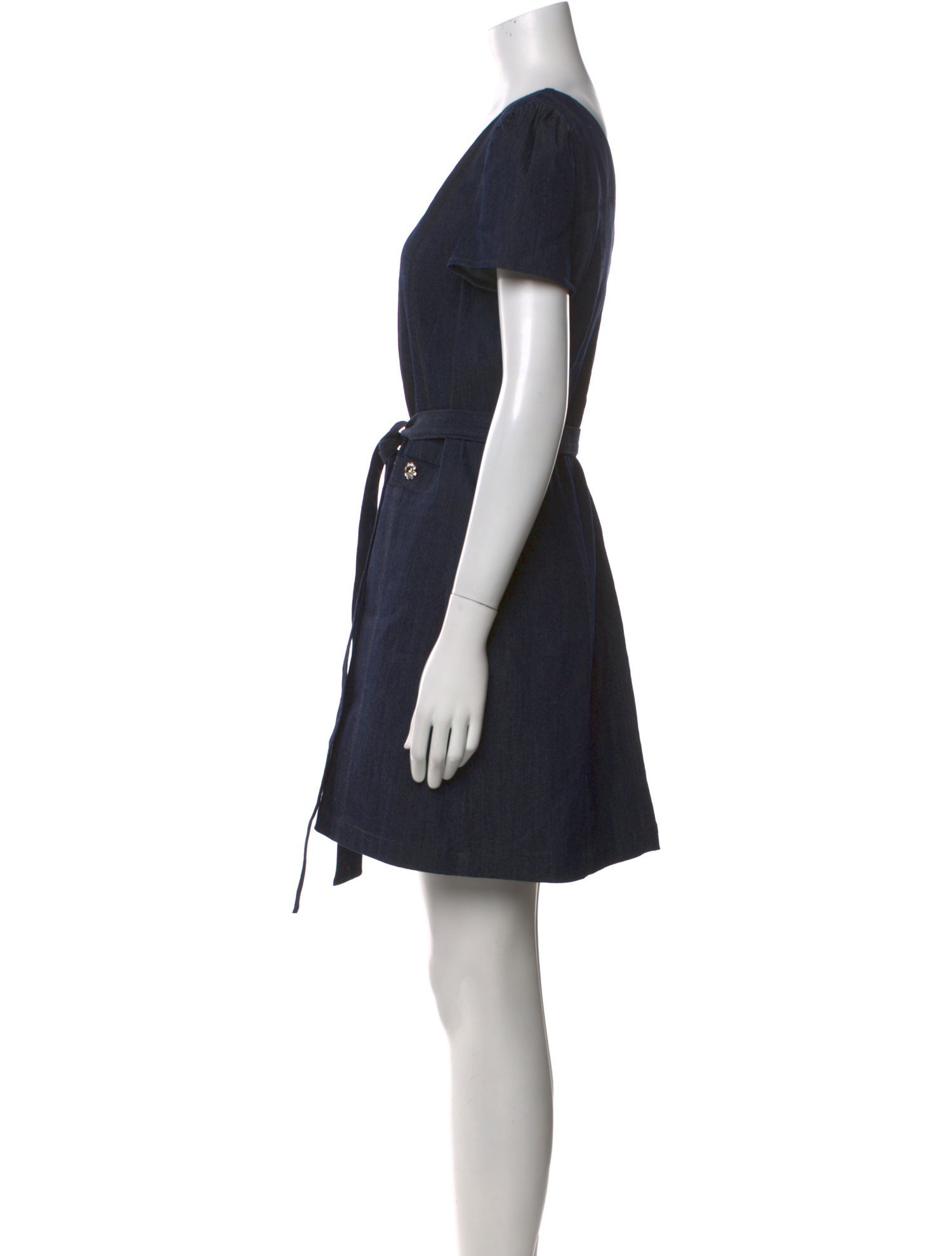 Cinq à Sept V-Neck Mini Dress