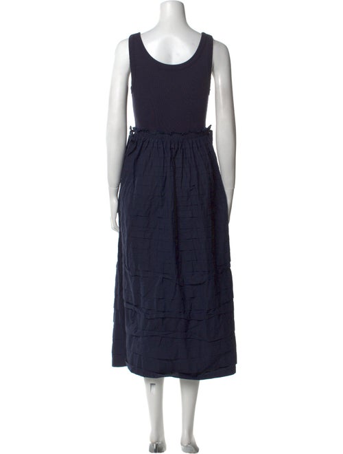 Cinq à Sept Scoop Neck Midi Length Dress