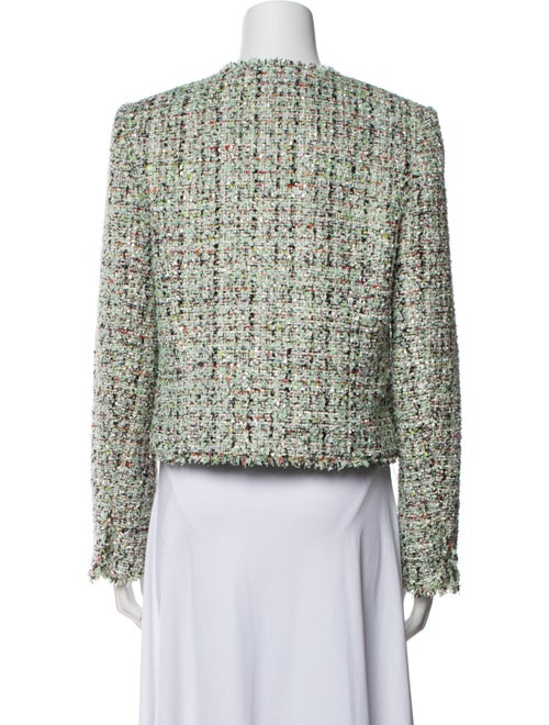 Cinq à Sept Tweed Pattern Evening Jacket