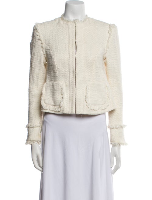 Cinq à Sept Tweed Pattern Evening Jacket