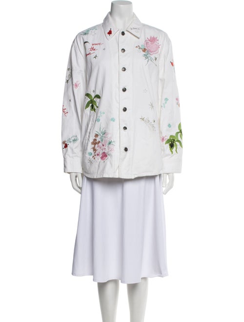 Cinq à Sept Floral Print Jacket