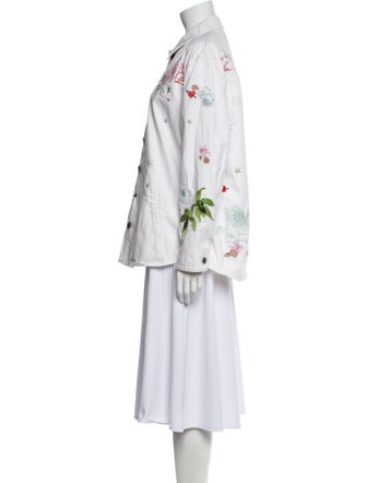 Cinq à Sept Floral Print Jacket