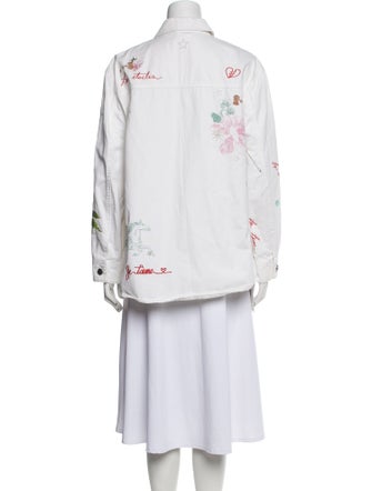 Cinq à Sept Floral Print Jacket