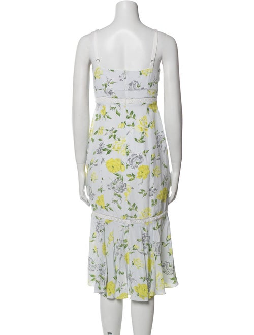 Cinq à Sept Silk Midi Length Dress