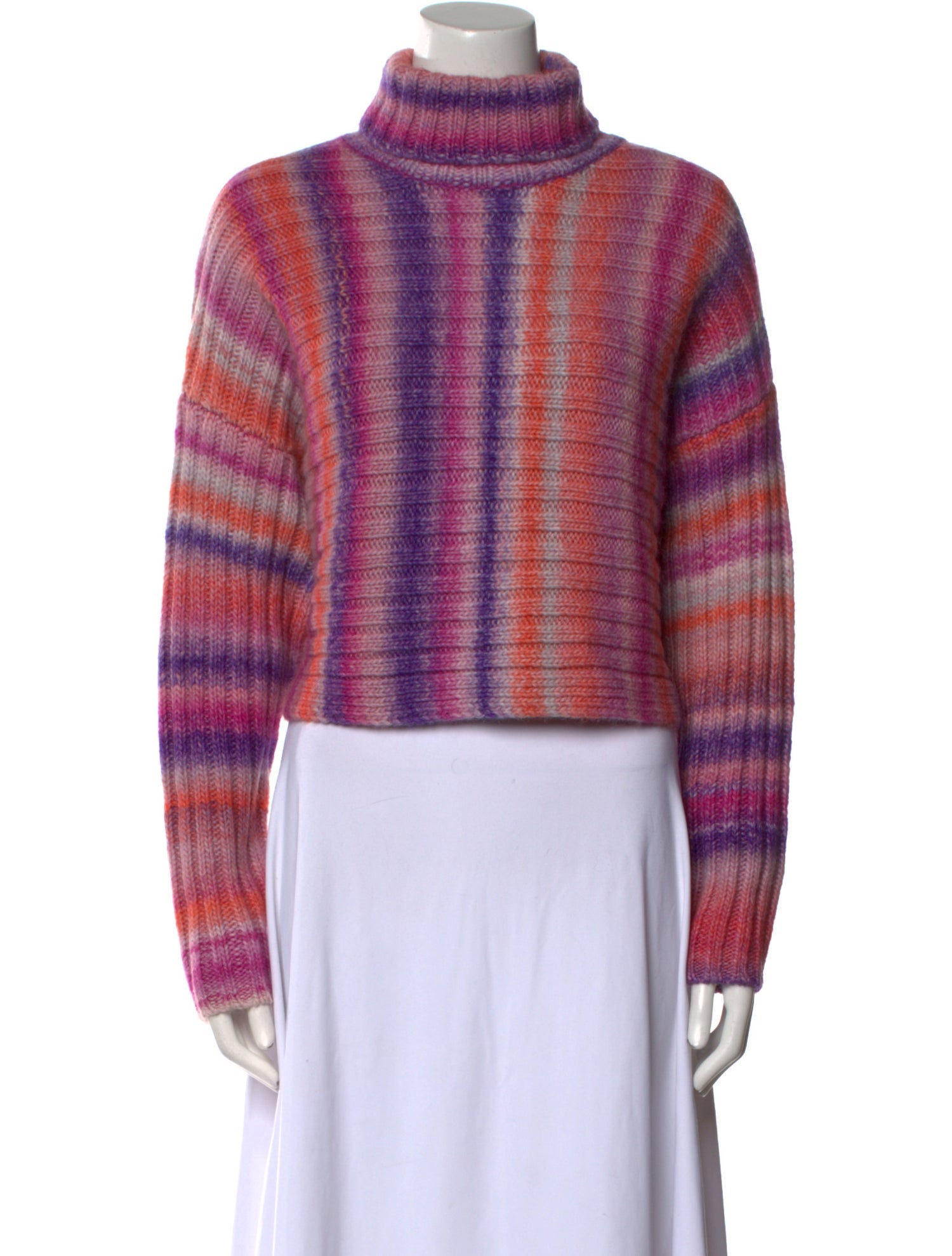 Cinq à Sept Striped Turtleneck Sweater w/ Tags