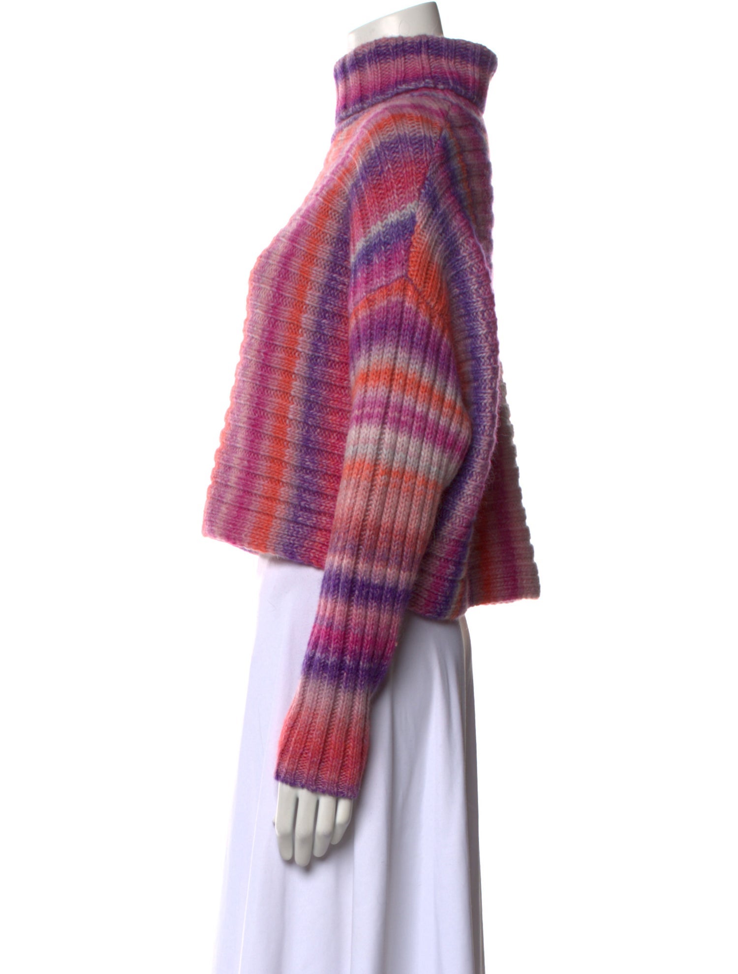 Cinq à Sept Striped Turtleneck Sweater w/ Tags