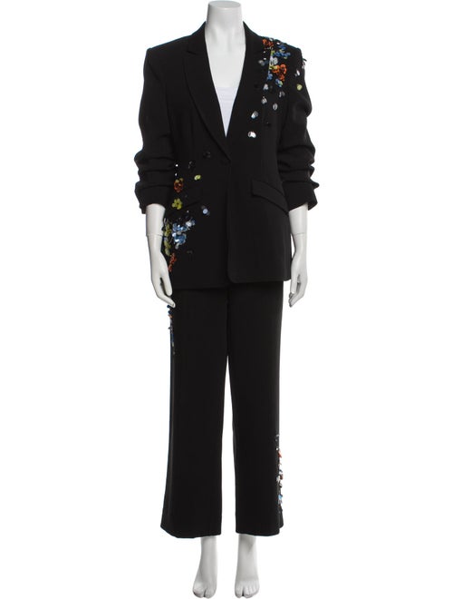 Cinq à Sept Graphic Print Pantsuit