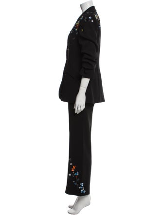 Cinq à Sept Graphic Print Pantsuit