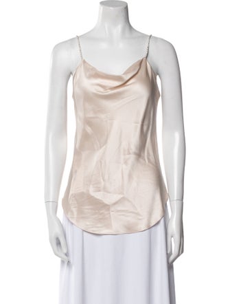 Cinq à Sept Silk Cowl Neck Top