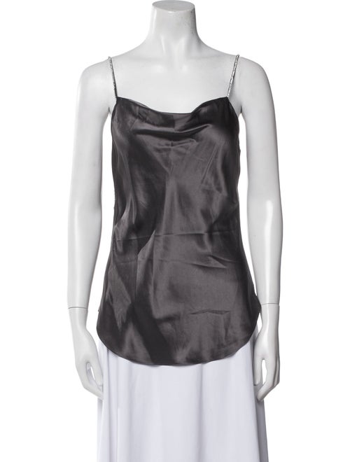 Cinq à Sept Silk Cowl Neck Top