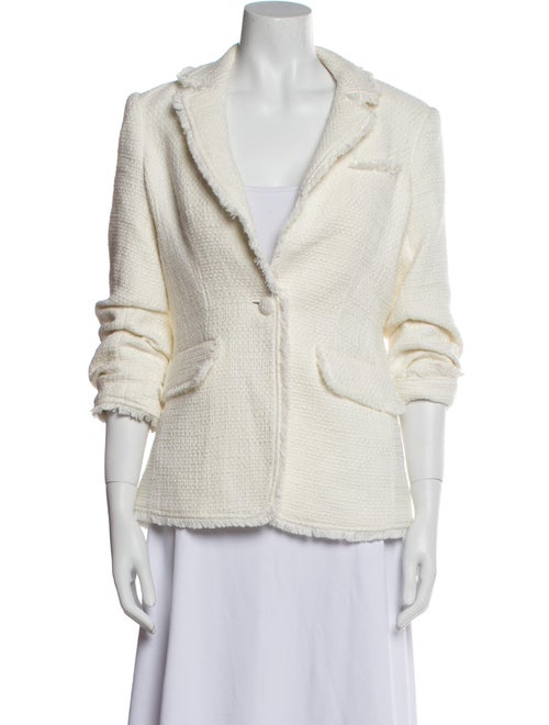 Cinq à Sept Tweed Pattern Blazer