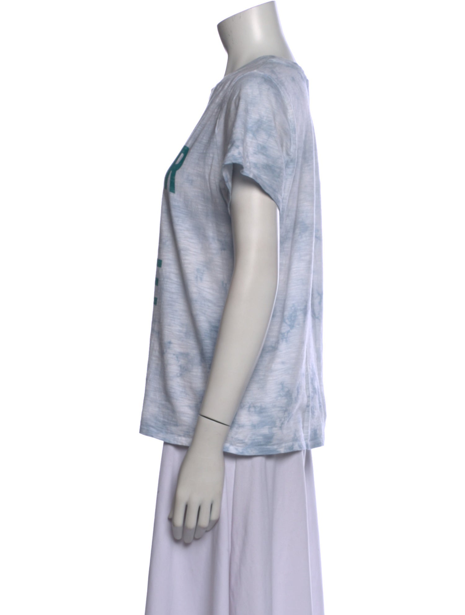 Cinq à Sept Graphic Print Crew Neck T-Shirt